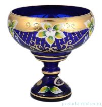 Ваза для конфет 16 см н/н &quot;Лепка синяя&quot; / 099260