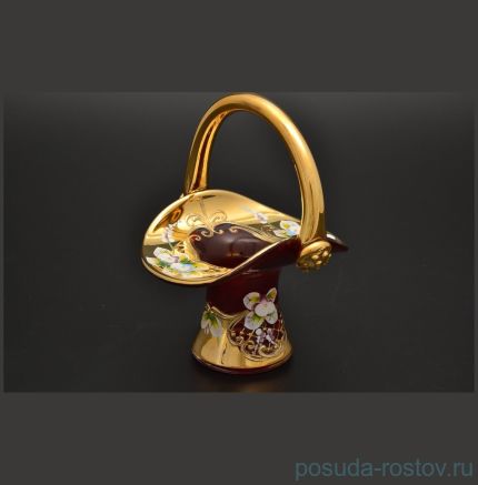 Корзинка 12 см &quot;Лепка красная&quot; / 017214