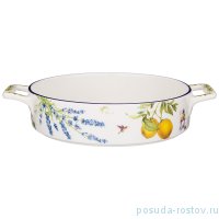Блюдо для запекания 25 х 19,5 х 5 см &quot;Прованс /Лимоны&quot; / 254684