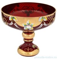 Конфетница 20 см н/н &quot;Лепка красная /5557&quot; И-В / 105680