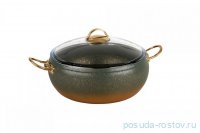 Кастрюля 20 х 9 см с антипригарным гранитным покрытием оливковая 2,5 л &quot;KEOPS SETS&quot; / 155260