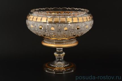 Фруктовница 31 см н/н &quot;Sonne Crystal /Золото&quot; / 105428