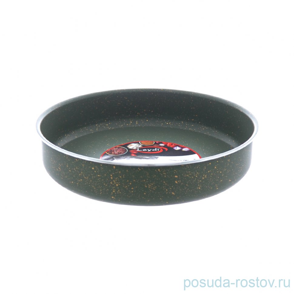 Форма для запекания 32 см антипригарное покрытие оливковая "Leydi /Eco-Granit" / 288446