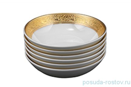 Набор розеток 11 см 6 шт &quot;Констанц /Creme Gold 9349&quot; / 146521
