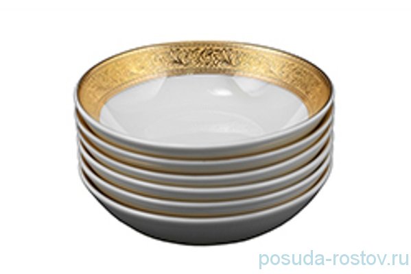 Набор розеток 11 см 6 шт "Констанц /Creme Gold 9349" / 146521