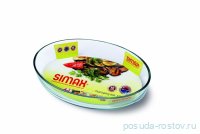 Лоток для запекания 3 л овальный &quot;Simax&quot; / 032517