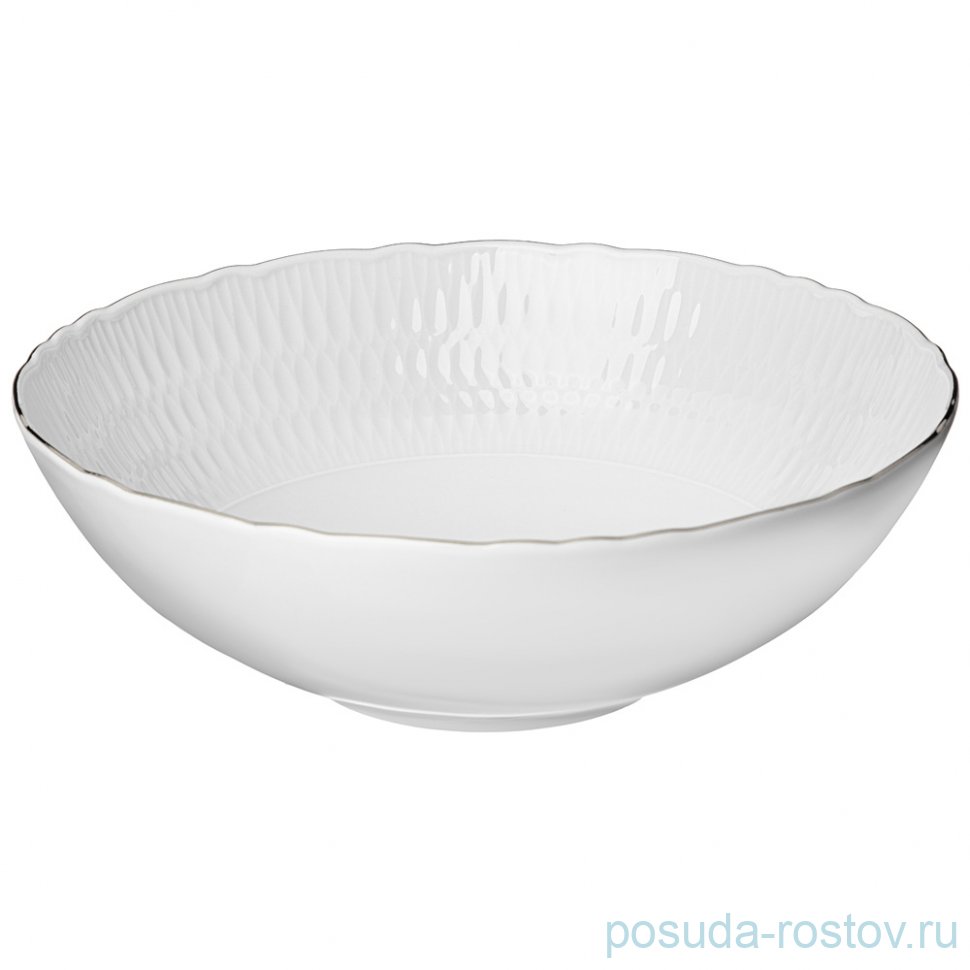 Салатник 26 х 8,5 см "Cофия /Отводка платина" (6шт.) / 289799