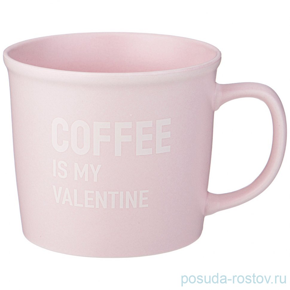 Кружка 370 мл "Кофемания /Coffee is my valentine" / 337385