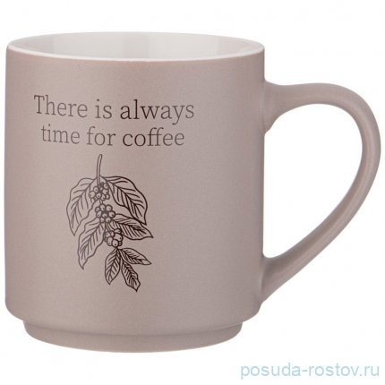 Кружка 350 мл &quot;Coffeemania /There is always time for coffee&quot; / 337440