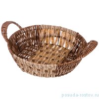 Корзинка 25 х 6 /9 см с ручками &quot;Натурель&quot; / 210361