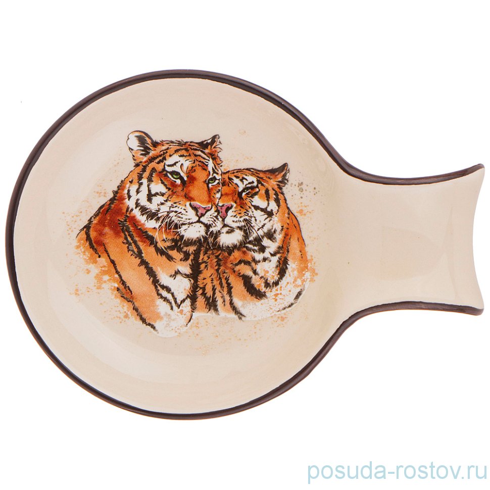 Подставка под ложку 15 х 11,5 х 2,5 см "Tiger Amour" / 269364