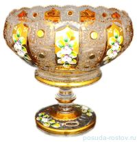 Ваза для конфет 25 см н/н &quot;Хрусталь с золотом&quot; / 049201