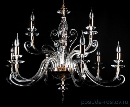 Люстра 9 рожковая &quot;Euroluce&quot; / 060364