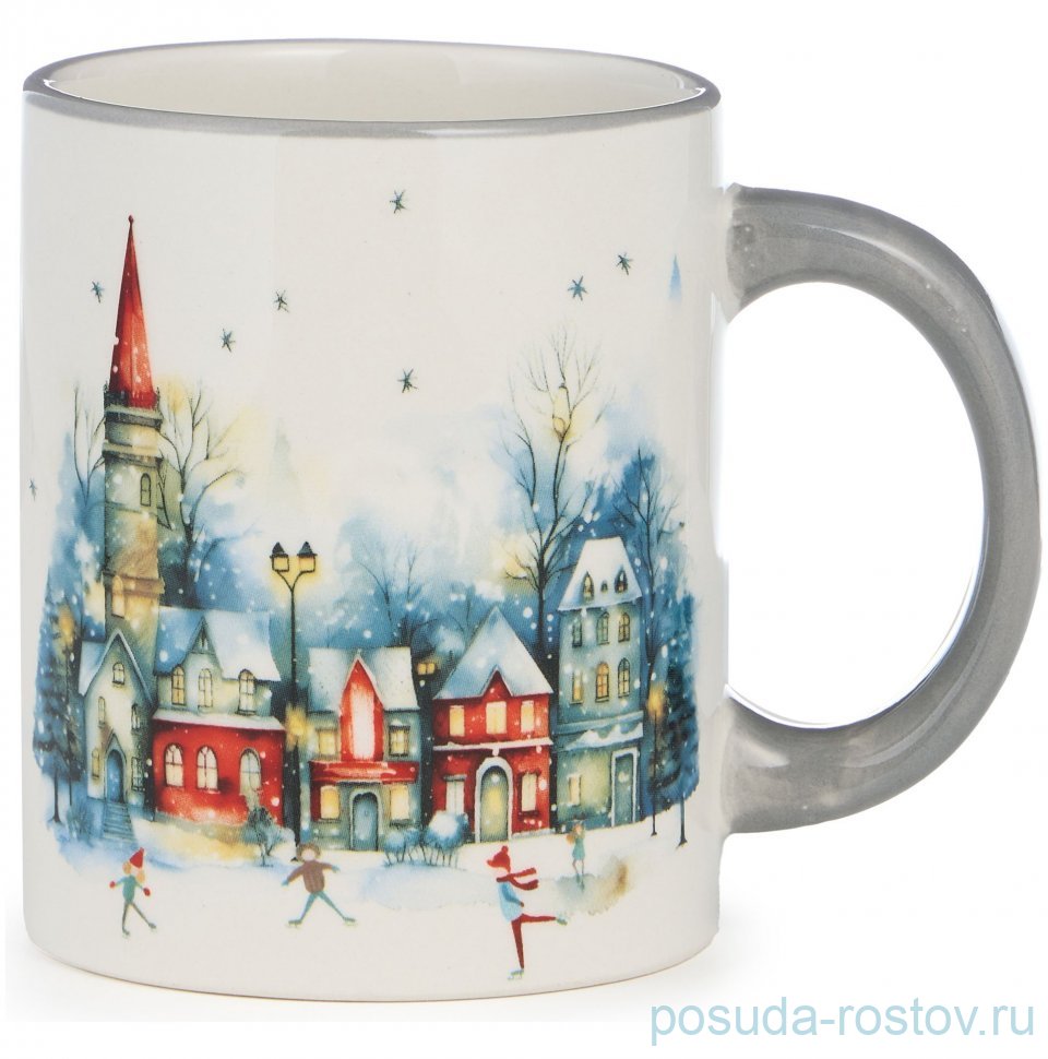 Кружка 11,5 х 8 х 9,5 см "С новым годом!" / 379570