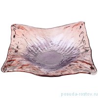 Блюдо 24 х 24 см квадратное &quot;Artesana ametist /Pink&quot; / 269722