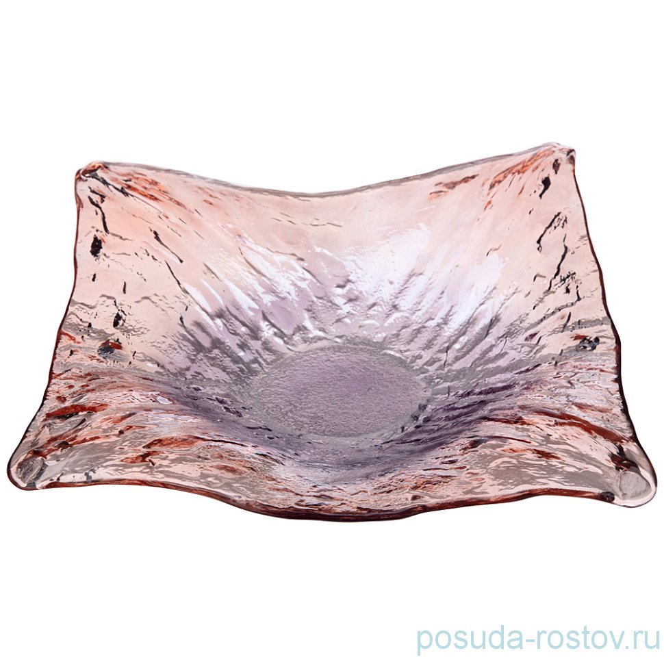Блюдо 24 х 24 см квадратное "Artesana ametist /Pink" / 269722
