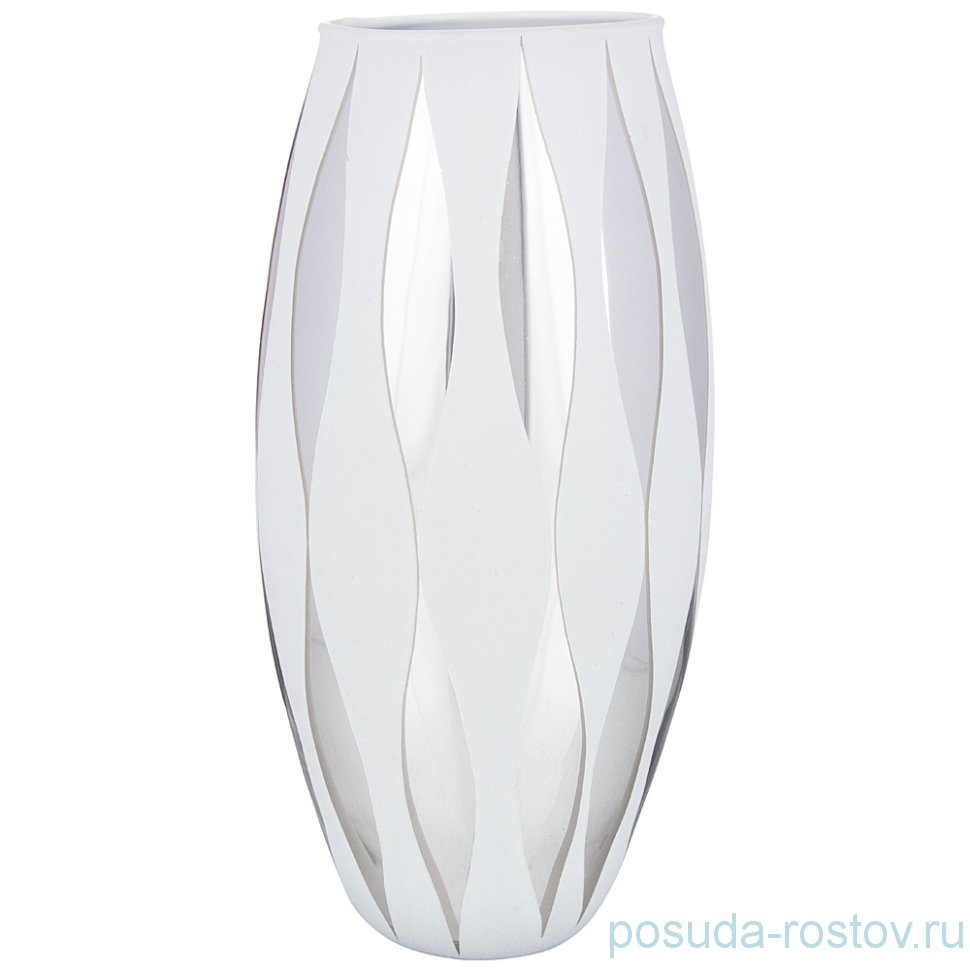 Ваза для цветов 26 см "Amarillys hilary silver /White" / 269713