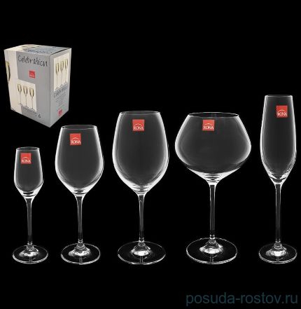 Рюмки 95 мл 6 шт &quot;Celebration /Без декора&quot; / 051457