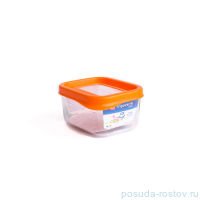 Ёмкость для пищевых продуктов 13 х 10 см с крышкой прямоугольная 500 мл &quot;Бормиоли /Frigoverre&quot; / 133416