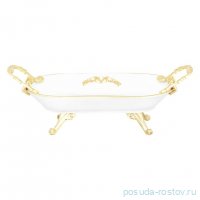 Блюдо овальное с ручками н/н Zec / 347260