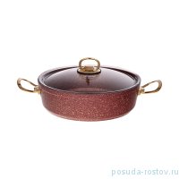 Сотейник 26 х 7,5 см с крышкой 3,9 л &quot;agness /премиум /red queen&quot; / 228851