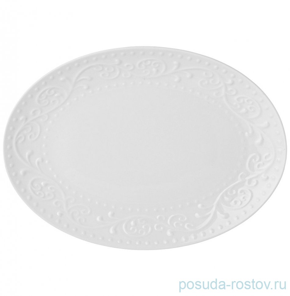 Блюдо 30 х 22 х 2,5 см овальное "Floral" / 348280