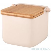 Банка для сыпучих продуктов 12 х 12 х 11 см 900 мл &quot;Mokko&quot; / 347145