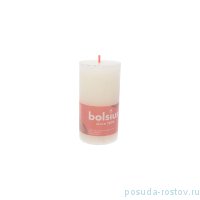 Свеча Рустик 13 х 6,8 см &quot;Облачно-белая /Bolsius&quot;  / 257267