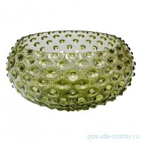 Ваза для фруктов 23 х 10 см оливковая &quot;Hobnail Tapas&quot; / 336579