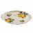 Блюдо 38 х 27 см овальное &quot;Artigianato ceramico /Лимоны&quot; / 060070