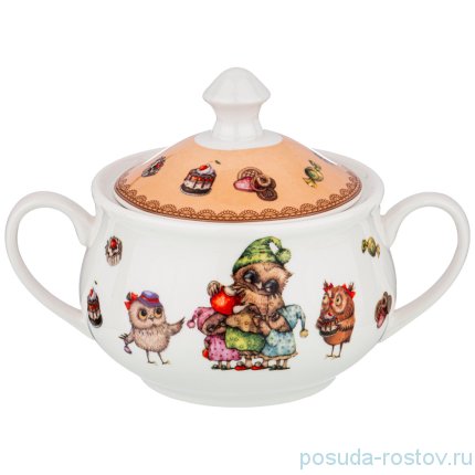 Сахарница 500 мл &quot;Совушки&quot; / 225639