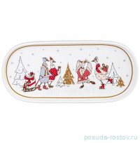 Блюдо 25,5 см овальное &quot;Family christmas&quot; / 360281