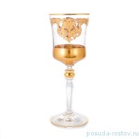Бокалы для белого вина 185 мл 6 шт &quot;Грация Голд /Италия&quot; / 131827