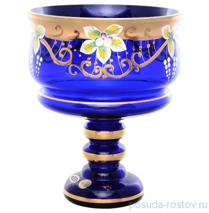 Конфетница 16 см н/н &quot;Лепка синяя&quot; SC / 153997