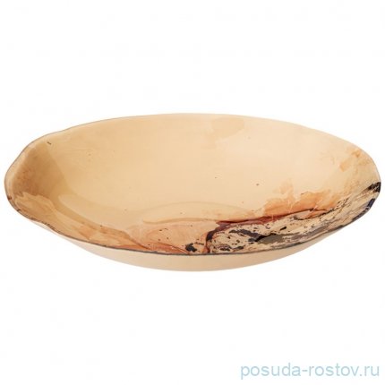 Блюдо 30 см круглое глубокое &quot;Kronos beige&quot; / 330623