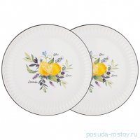Набор тарелок 21 х 1,8 см 2 шт &quot;Kitchen passions&quot;  / 332275