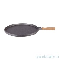 Блинница 36 см (чудушница) антипригарное покрытие серая  / 229957