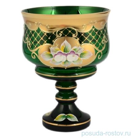 Конфетница 12 см н/н &quot;Лепка зеленая /сеточка /И-В&quot; / 096692