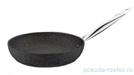 Сковорода с антипригарным гранитным покрытием  30 х 5 см черная &quot;GRANITE SINGLES&quot; / 295567