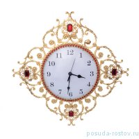 Часы настенные &quot;Розаперла /Красные стразы&quot; / 159861