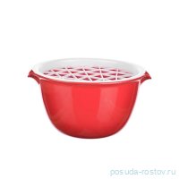Миска 1,3 л с решеткой для отделения семян граната / ассорти / 293761
