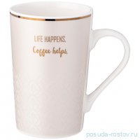 Кружка 435 мл &quot;Charm /Life happens&quot; / 337375