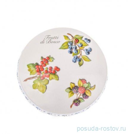 Тортница 32 см н/н &quot;Artigianato ceramico /Лесные ягоды&quot; / 243561