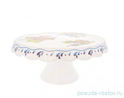 Тортница 32 см н/н &quot;Artigianato ceramico /Лесные ягоды&quot; / 243561