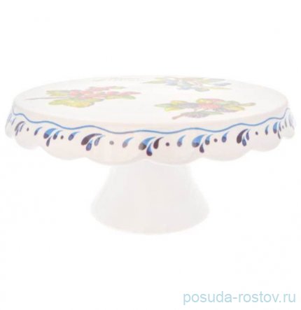 Тортница 32 см н/н &quot;Artigianato ceramico /Лесные ягоды&quot; / 243561