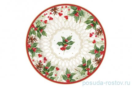 Тарелка 19 см &quot;Рождественские ягоды&quot; / 338032