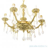 Люстра 6 рожковая золото &quot;Роял&quot; / 226715