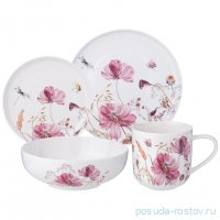 Набор посуды на 4 персоны 16 предметов &quot;Flowers&quot; / 339280