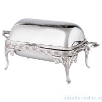Блюдо 24 х 13 х 11 см с крышкой на ножках  / 195542
