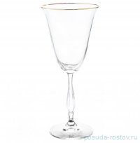 Бокалы для красного вина 250 мл 6 шт &quot;Fregata /Антик /Отводка золото&quot; / 270382